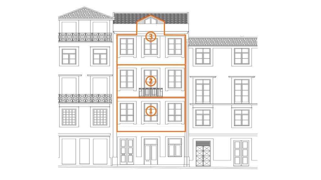 Clerigos-H Apartment Porto Exterior foto